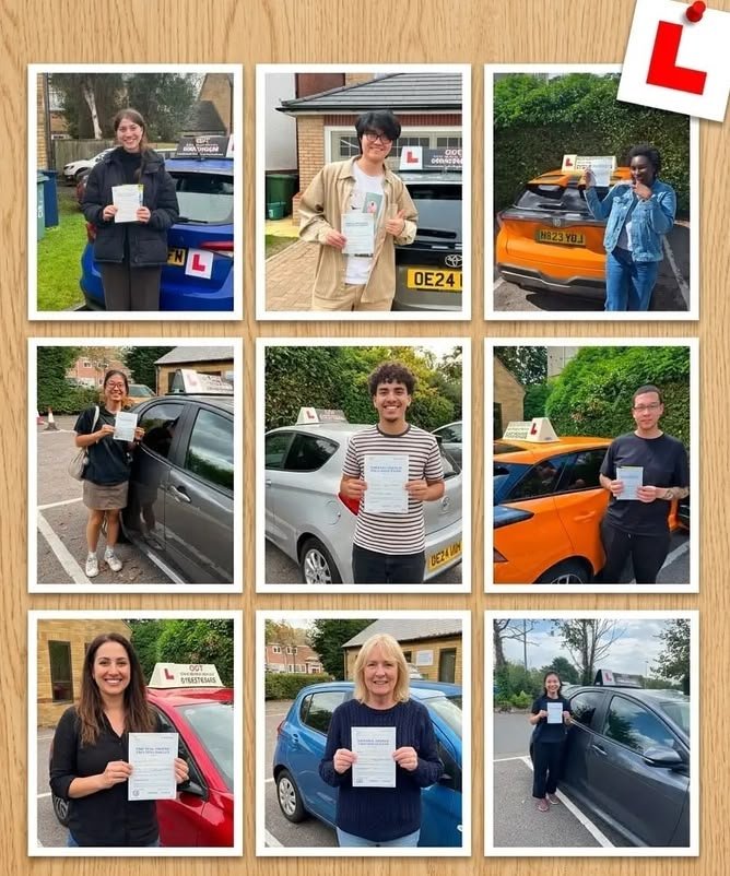 learners driver holding a driving pass certificate learners driver holding a driving pass certificate in oxford
